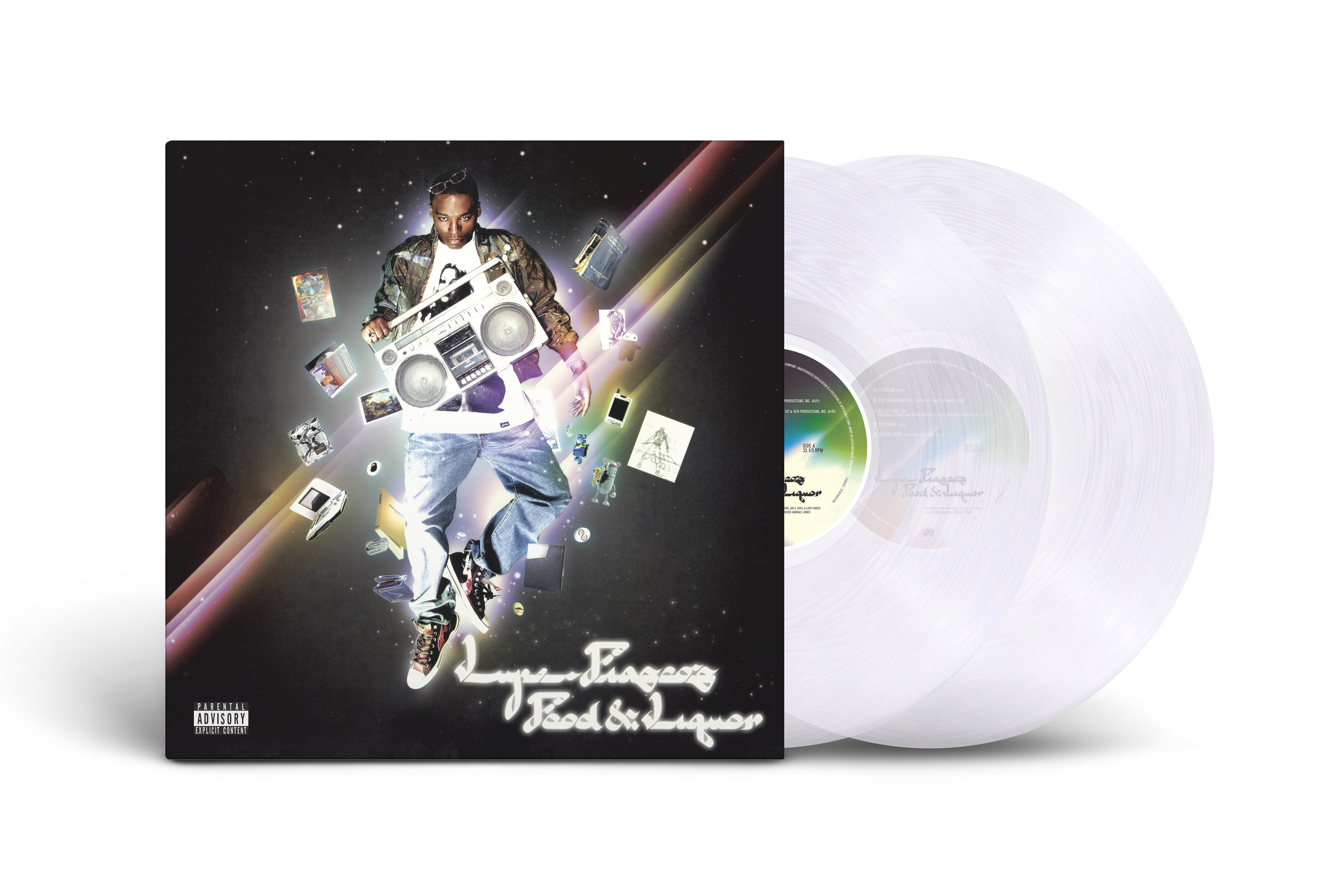 洋楽 LUPE FIASCO / FOOD & LIQUOR (LP) Lupe Fiasco's Food & Liquor 1 – Atlantic 75
